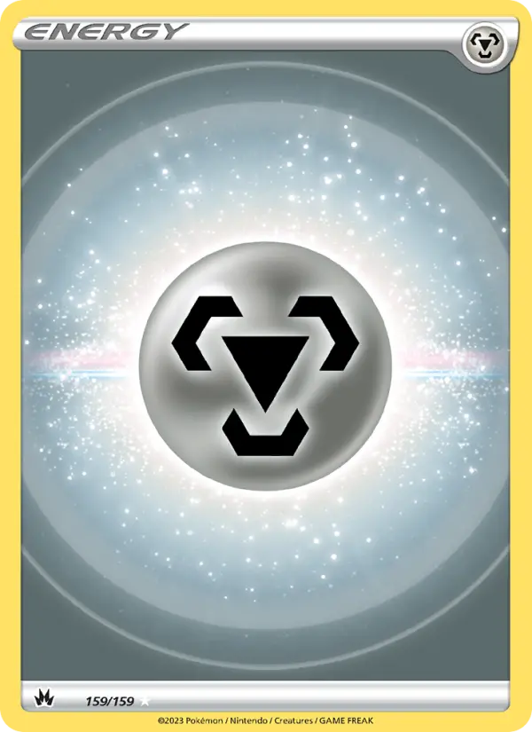 Metal Energy 159 — Crown Zenith 159, Holofoil finish
