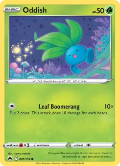 Oddish — Crown Zenith #1