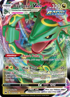 Rayquaza VMAX 102 — Crown Zenith