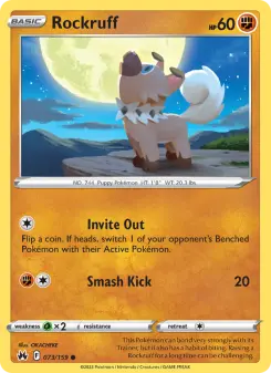 Rockruff — Crown Zenith 73