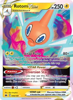 Rotom VSTAR — Crown Zenith #46