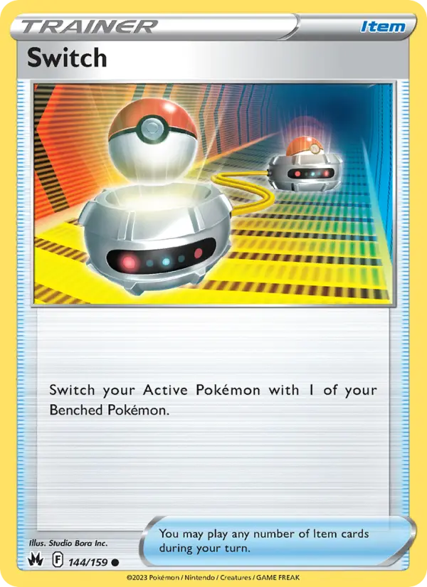 Switch 144 card from Crown Zenith