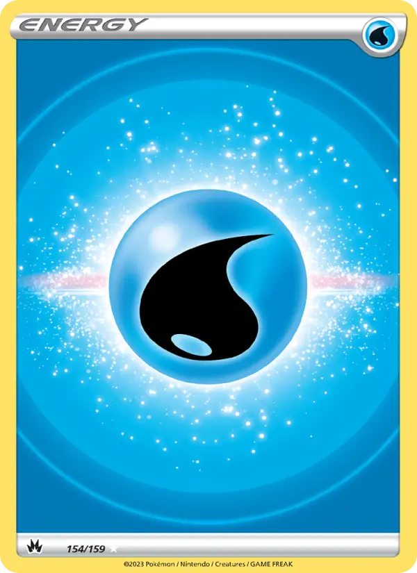 Water Energy 154 — Crown Zenith 154, Holofoil finish