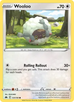 Wooloo — Crown Zenith 121