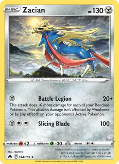 Zacian — Crown Zenith #94