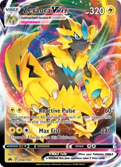 Zeraora VMAX 54 — Crown Zenith