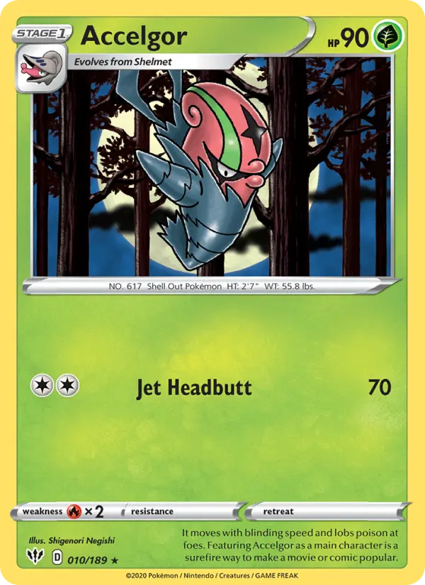 Accelgor 10 — Darkness Ablaze 10, Normal finish