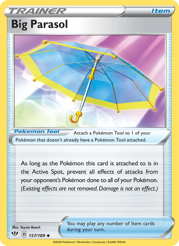 Big Parasol 157 — Darkness Ablaze 157, Normal finish