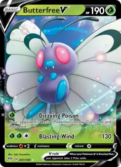 Butterfree V 1 — Darkness Ablaze