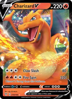 Charizard V 19 — Darkness Ablaze
