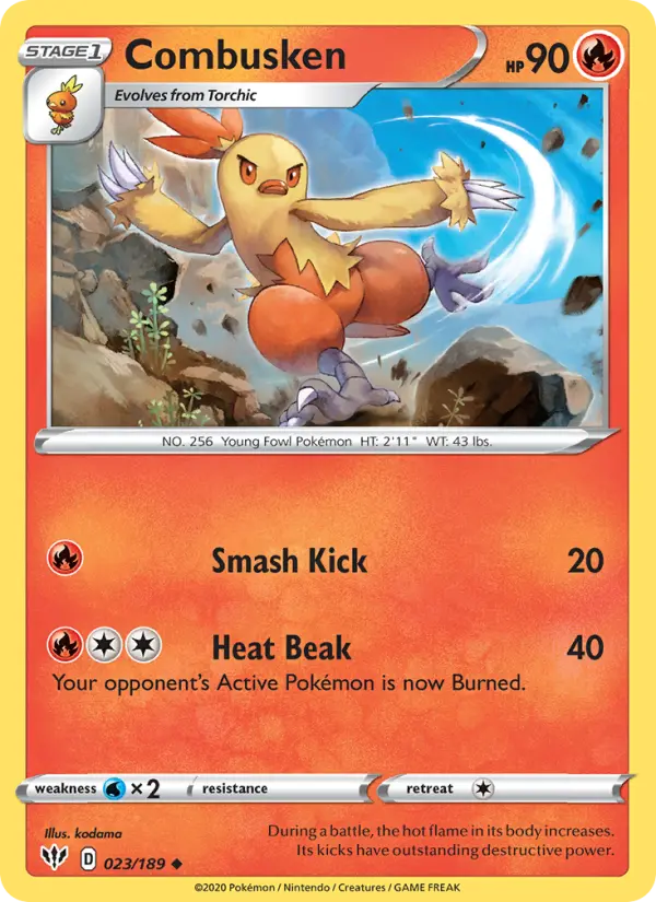 Combusken 23 — Darkness Ablaze 23, Normal finish