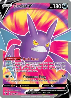 Crobat V — Darkness Ablaze #182