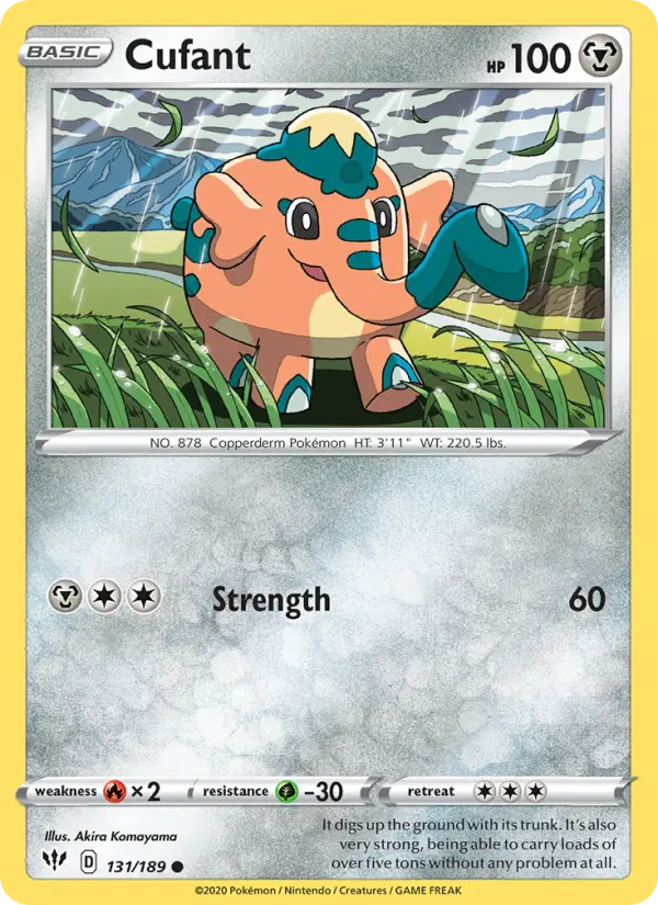 Cufant 131 — Darkness Ablaze 131, Normal finish
