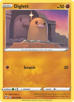 Diglett — Darkness Ablaze #84