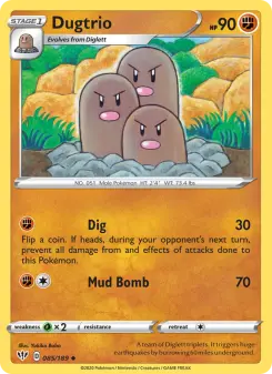 Dugtrio — Darkness Ablaze #85