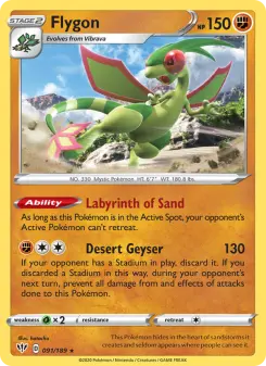 Flygon — Darkness Ablaze #91