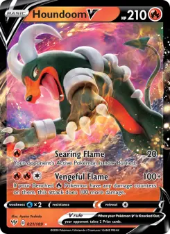 Houndoom V 21 — Darkness Ablaze