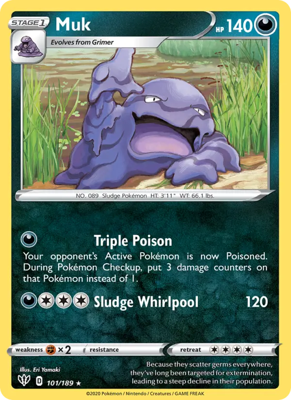 Muk 101 — Darkness Ablaze 101, Normal finish
