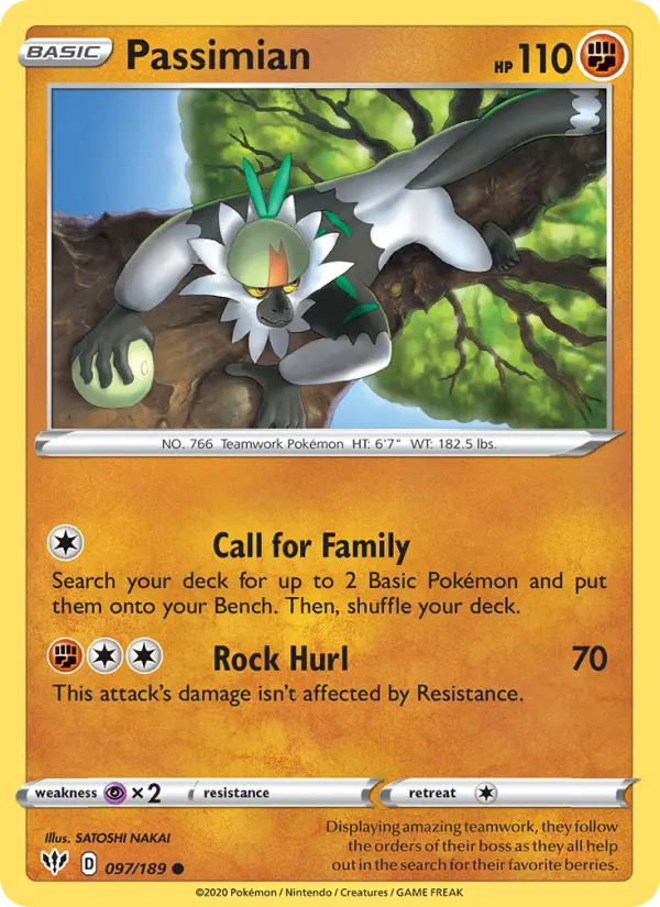Passimian 97 card from Darkness Ablaze