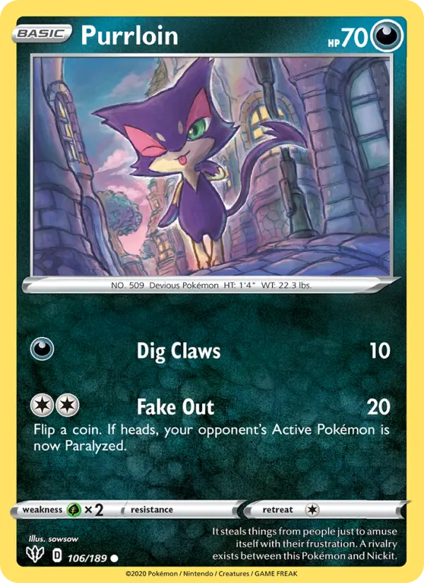 Purrloin 106 — Darkness Ablaze 106, Normal finish