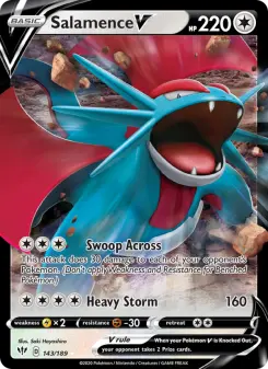 Salamence V 143 — Darkness Ablaze