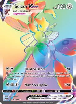 Scizor VMAX — Darkness Ablaze #193