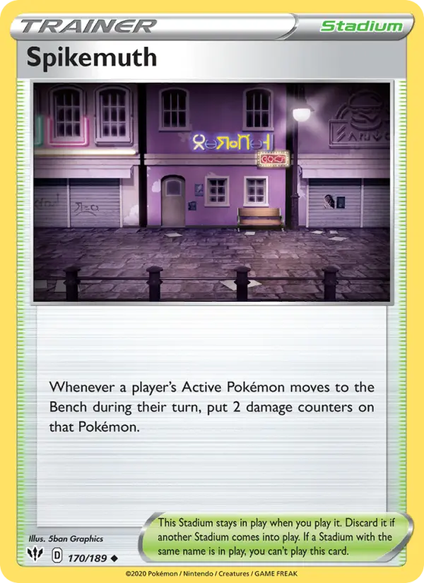 Spikemuth 170 card from Darkness Ablaze