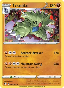 Tyranitar — Darkness Ablaze #88