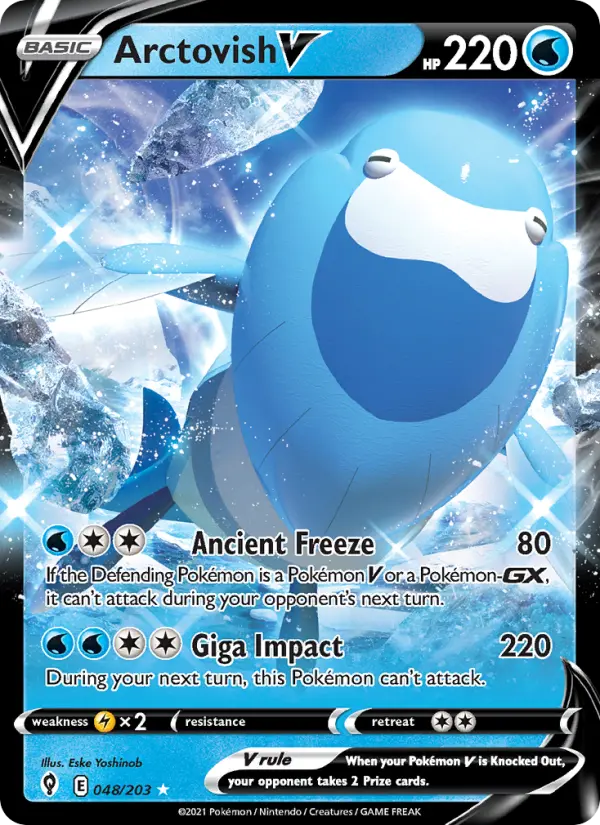Arctovish V 48 card from Evolving Skies