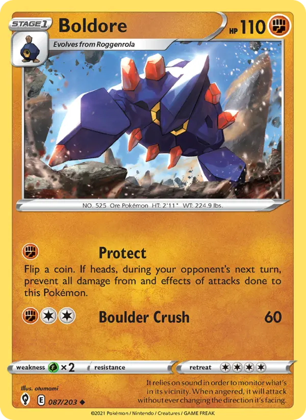 Boldore 87 — Evolving Skies 87, Normal finish