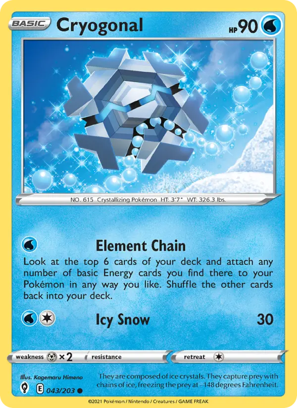 Cryogonal 43 — Evolving Skies 43, Normal finish