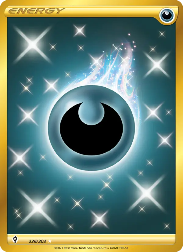 Darkness Energy 236 — Evolving Skies 236, Holofoil finish