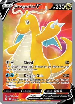 Dragonite V 191 — Evolving Skies