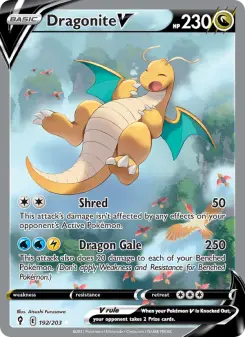 Dragonite V 192 — Evolving Skies