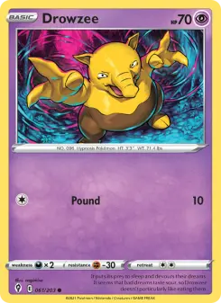 Drowzee — Evolving Skies #61