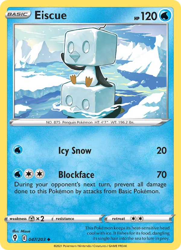 Eiscue 47 — Evolving Skies 47, Normal finish