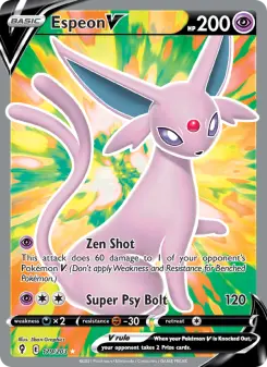 Espeon V 179 — Evolving Skies