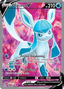 Glaceon V 174 — Evolving Skies