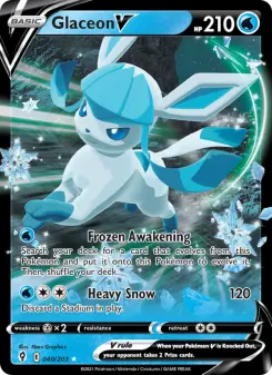 Glaceon V — Evolving Skies #40