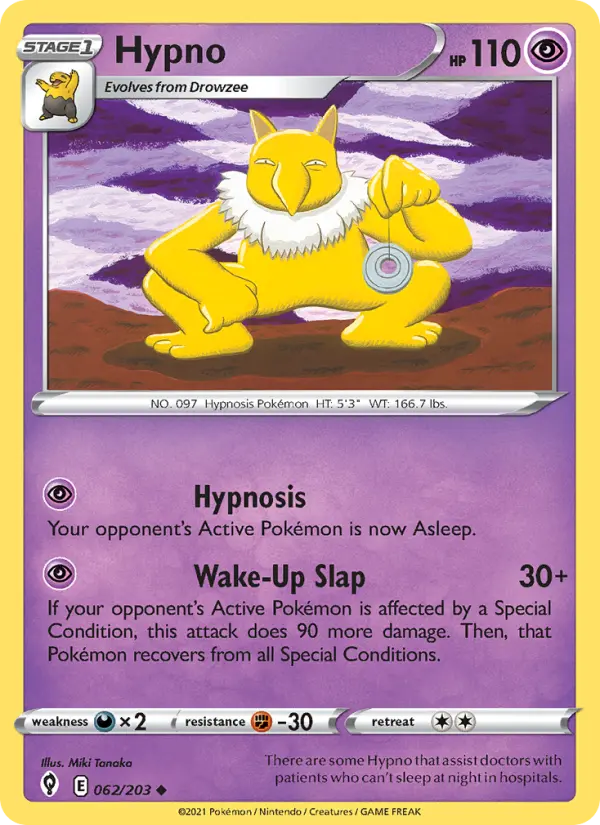 Hypno 62 — Evolving Skies 62, Normal finish