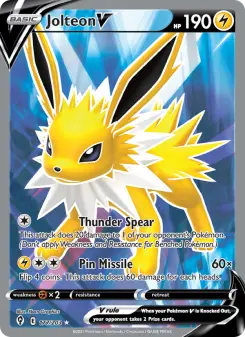 Jolteon V 177 — Evolving Skies