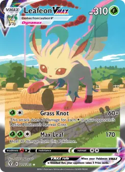 Leafeon VMAX — Evolving Skies 205