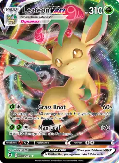 Leafeon VMAX 8 — Evolving Skies