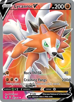Lycanroc V — Evolving Skies #187