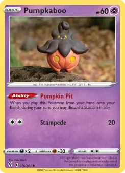 Pumpkaboo 76 — Evolving Skies