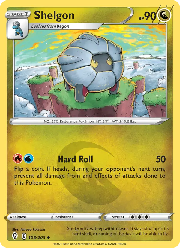 Shelgon 108 — Evolving Skies 108, Normal finish
