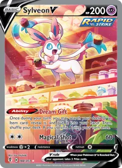 Sylveon V 184 — Evolving Skies