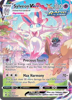 Sylveon VMAX 212 — Evolving Skies