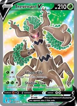 Trevenant V 168 — Evolving Skies