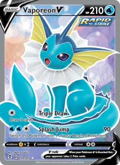 Vaporeon V 172 — Evolving Skies